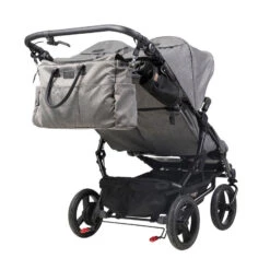 Mountain Buggy Duet Luxury (Protect) Travel System With 2 Carrycots - Herringbone 14 Mountain Buggy Duet Luxury (Protect) Travel System With 2 Carrycots - Herringbone -Best Baby Sale Store DUETPR V3 herringbone 7 with satchel bag
