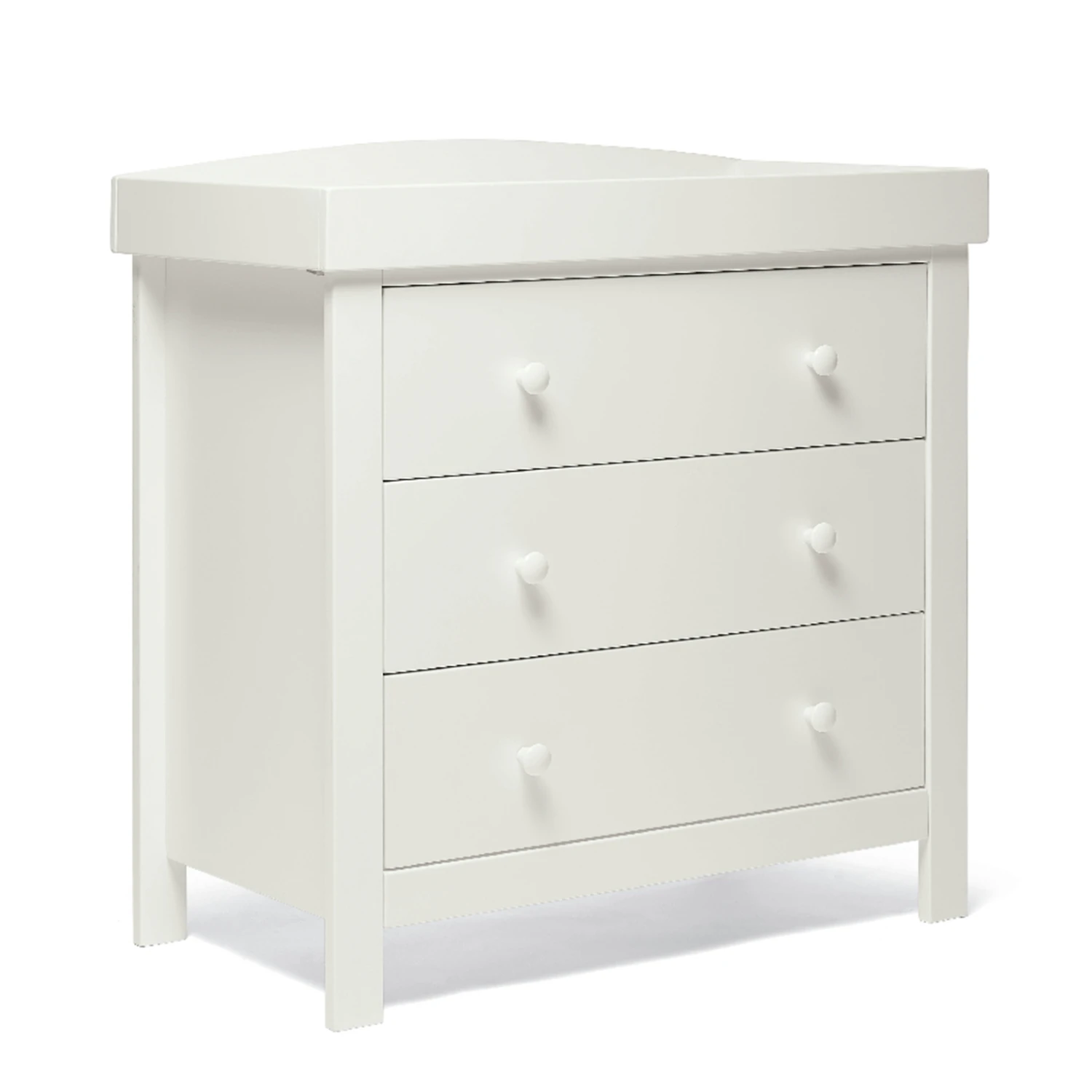 Mamas & Papas Dover Cot Bed 5 Piece Nursery Furniture Set With Fibre Mattress - White 7 Mamas & Papas Dover Cot Bed 5 Piece Nursery Furniture Set With Fibre Mattress - White - Image 5