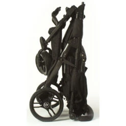 My Child Easy Twin Double Stroller Travel System & Carrycot - Grey -Best Baby Sale Store EasyTwinChassisfoldedsideviewfreestanding