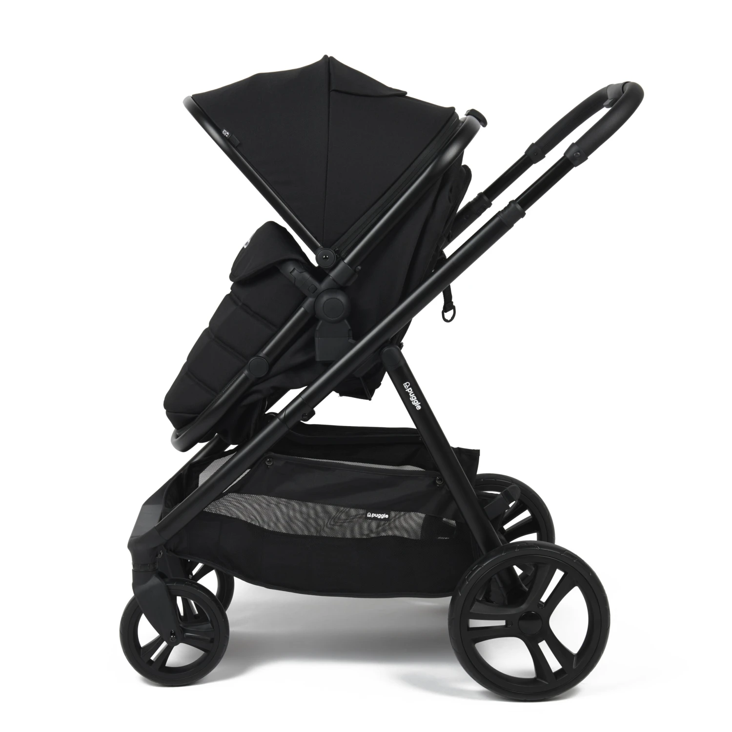 Puggle Memphis 2in1 I-Size Travel System – Midnight Black 4 Puggle Memphis 2in1 I-Size Travel System – Midnight Black - Image 2