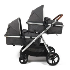 Puggle Memphis 2-in-1 Duo I-Size Double Twin Travel System With ISOFIX Base - Platinum Grey -Best Baby Sale Store Euroactive Maverick2 in 1DuoGrey 2