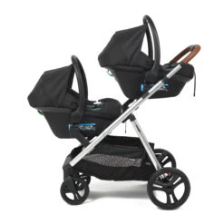 Puggle Memphis 2-in-1 Duo I-Size Double Twin Travel System With ISOFIX Base - Platinum Grey -Best Baby Sale Store Euroactive Maverick2 in 1DuoGrey 4