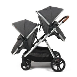 Puggle Memphis 2-in-1 Duo I-Size Double Twin Travel System With ISOFIX Base – Platinum Grey -Best Baby Sale Store Euroactive Maverick2 in 1DuoGrey 7