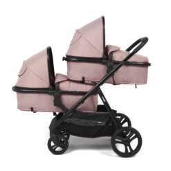 Puggle Memphis 2-in-1 Duo I-Size Double Twin Travel System With ISOFIX Base – Vintage Pink -Best Baby Sale Store Euroactive Maverick2 in 1DuoPink 2 2