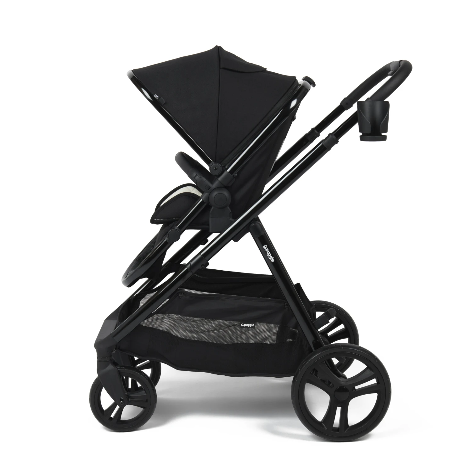 Puggle Memphis 3-in-1 I-Size Travel System - Midnight Black 6 Puggle Memphis 3-in-1 I-Size Travel System - Midnight Black - Image 4