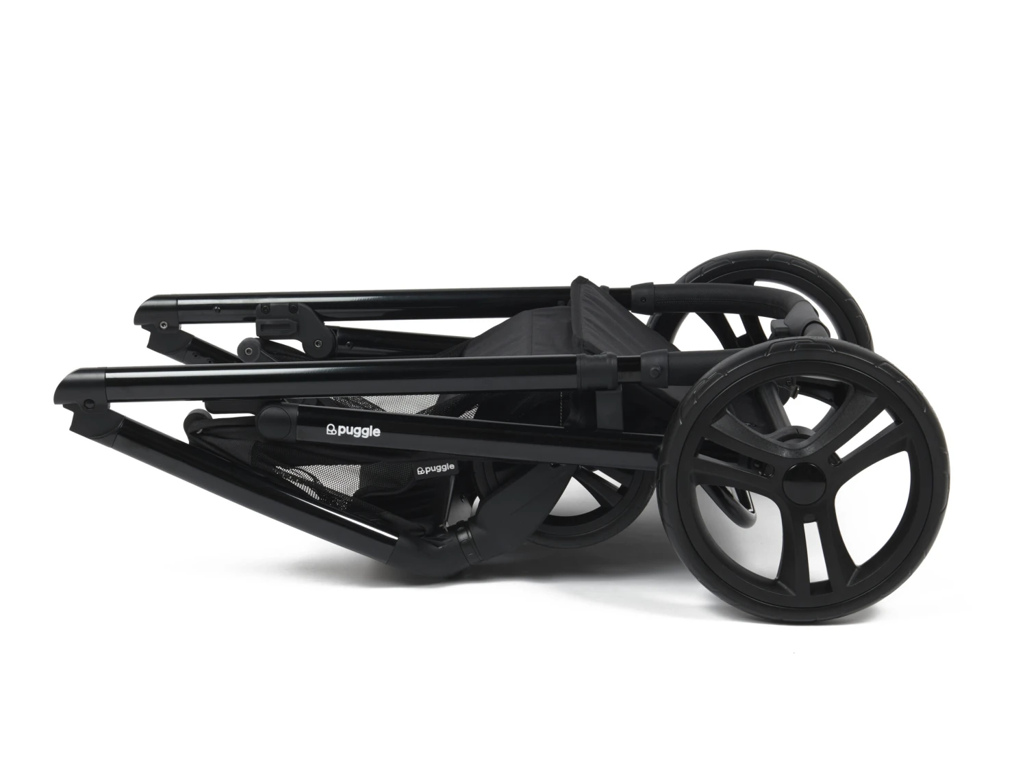 Puggle Memphis 3-in-1 Duo I-Size Double Twin Travel System With ISOFIX Base - Midnight Black 11 Puggle Memphis 3-in-1 Duo I-Size Double Twin Travel System With ISOFIX Base - Midnight Black - Image 9