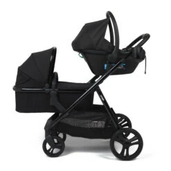 Puggle Memphis 3-in-1 Duo I-Size Double Twin Travel System With ISOFIX Base - Midnight Black 18 Puggle Memphis 3-in-1 Duo I-Size Double Twin Travel System With ISOFIX Base - Midnight Black -Best Baby Sale Store Euroactive Maverick3 in 1Black 21 1