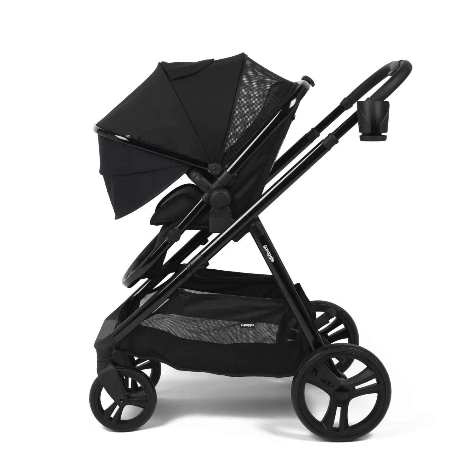 Puggle Memphis 3-in-1 I-Size Travel System - Midnight Black 8 Puggle Memphis 3-in-1 I-Size Travel System - Midnight Black - Image 6