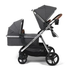 Puggle Memphis 3-in-1 Duo I-Size Double Travel System - Platinum Grey -Best Baby Sale Store Euroactive Maverick3 in 1Grey 17 1