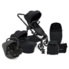 ICandy Orange 3 Complete 13 Piece Travel System Bundle With I-Snug 2 Car Seat - Black Edition