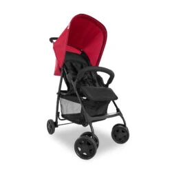 Hauck Sport Pushchair Stroller With Raincover - Red -Best Baby Sale Store HauckSportPushchairRed7