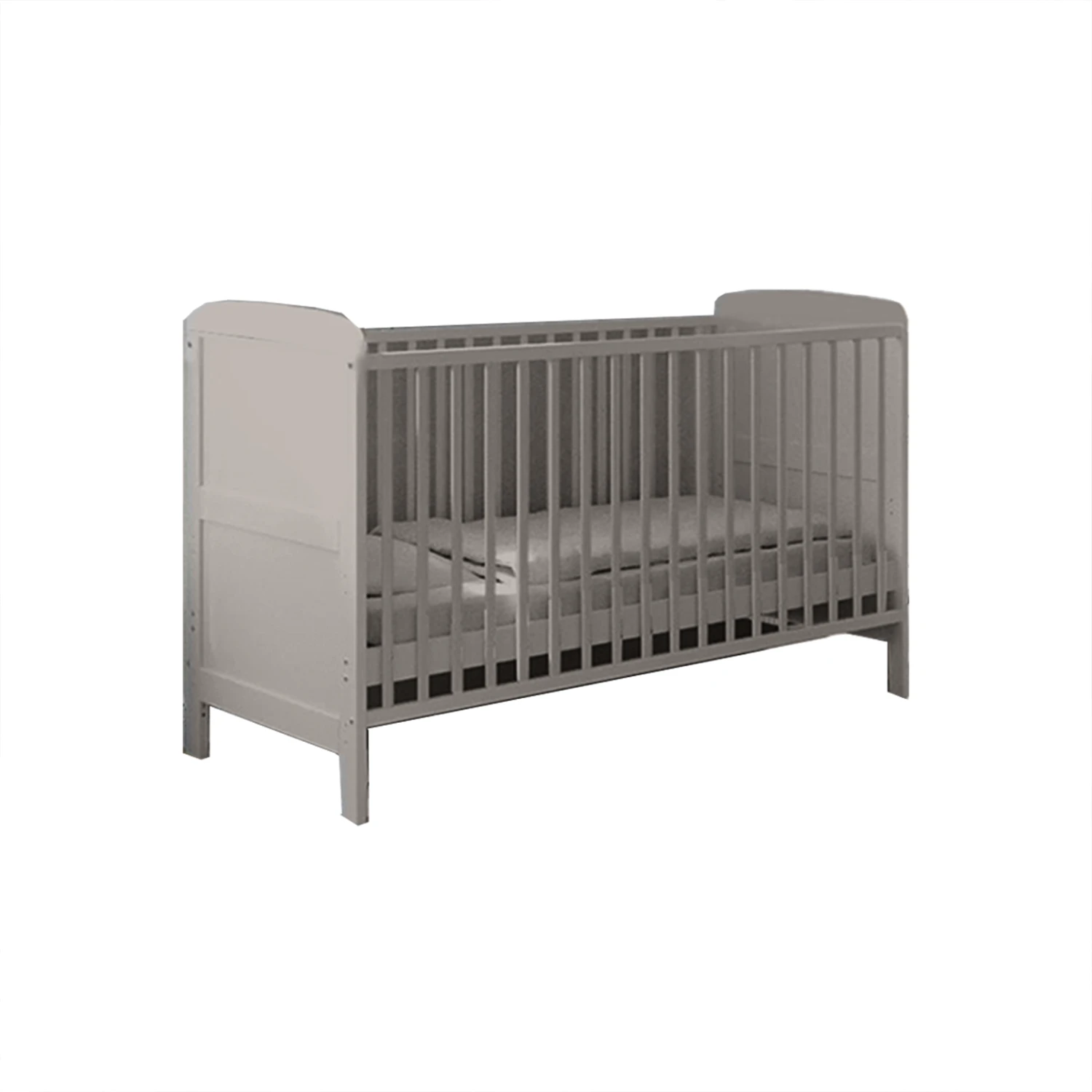 Puggle Henbury Cot Bed 5 Piece Nursery Furniture Set With Essential Spring Mattress - Classic Grey 7 Puggle Henbury Cot Bed 5 Piece Nursery Furniture Set With Essential Spring Mattress - Classic Grey - Image 5