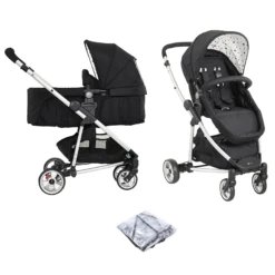 My Child Floe Convertible 2 In 1 Pram Pushchair - Silver Star