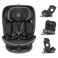Ickle Bubba I-Size Rotator 360 Spin Group 0+1/2/3 ISOFIX Car Seat - Black