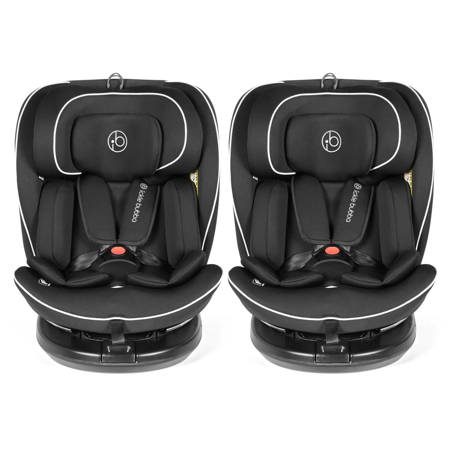 Ickle Bubba I-Size Rotator 360 Spin Group 0+1/2/3 ISOFIX Car Seat 2 Pack - Black 3 Ickle Bubba I-Size Rotator 360 Spin Group 0+1/2/3 ISOFIX Car Seat 2 Pack - Black