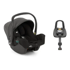 Joie I-Snug 2 Group 0+ (Birth - 12 Months) Infant Car Seat With I-Base Advance ISOFIX Base - Shale