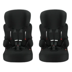 Nania Beline Group 1,2,3 Booster Car Seat (2 Pack) - Black