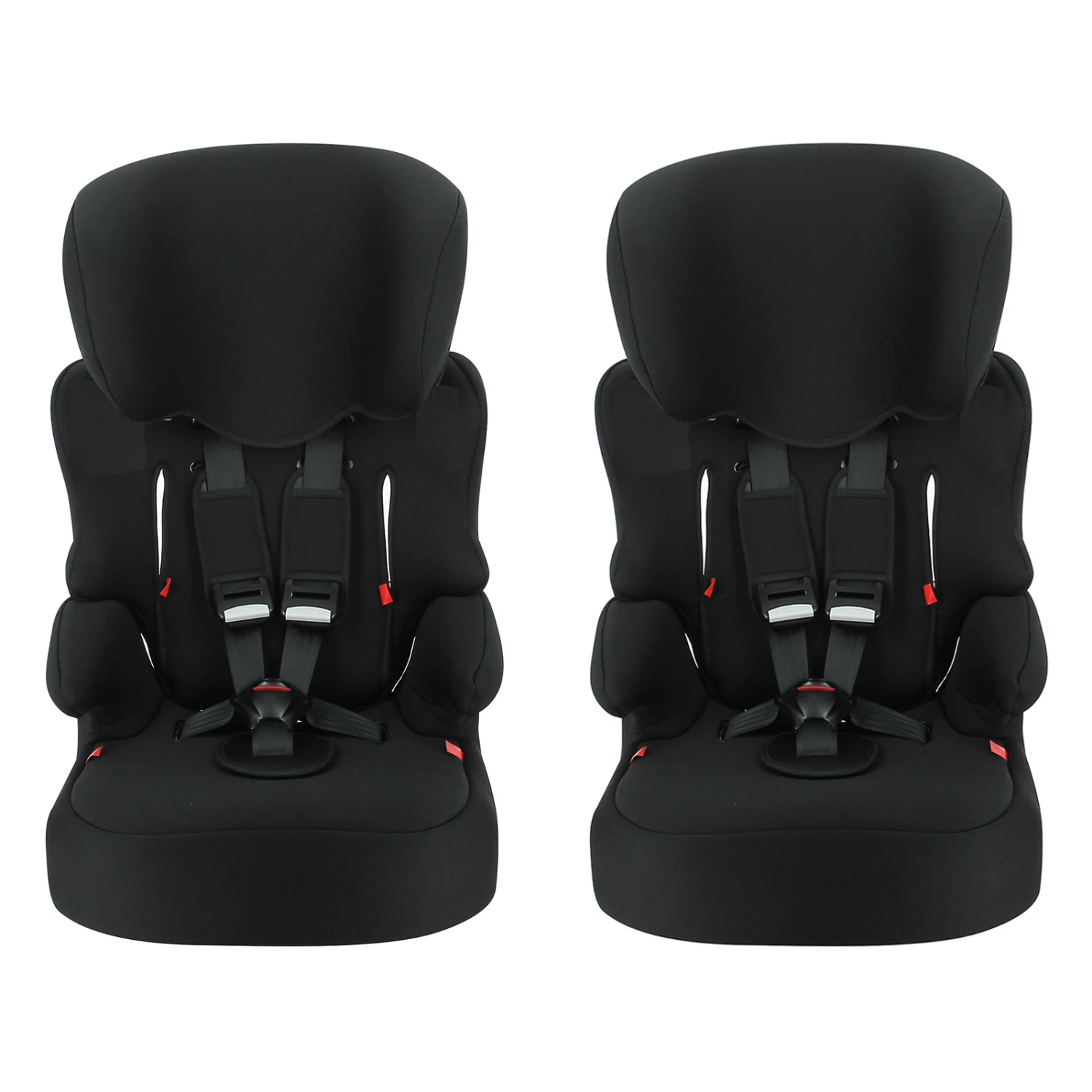 Nania Beline Group 1,2,3 Booster Car Seat (2 Pack) - Black 3 Nania Beline Group 1,2,3 Booster Car Seat (2 Pack) - Black