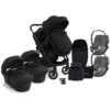 ICandy Orange 3 Twin With Cloud Z2 Car Seat (x2) Complete 22 Piece Travel System Summer Bundle - Black Crush -Best Baby Sale Store Hero Crush