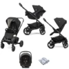 Joie Chrome (i-Snug2) Travel System - Shale