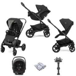 Joie Chrome (i-Snug2) Travel System With ISOFIX Base - Shale