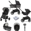 Joie Chrome (i-Snug2) Travel System With Carrycot & ISOFIX Base – Shale -Best Baby Sale Store Hero Shale4