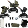 Puggle Memphis 2in1 I-Size Travel System – Forest Green