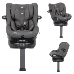 Joie I-Spin 360 I-Size ISOFIX Group 0+/1 Car Seat – Shell Grey