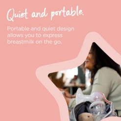 Tommee Tippee Made For Me Single Portable Manual Breast Pump With 150ml Bottle - Natural -Best Baby Sale Store Image22
