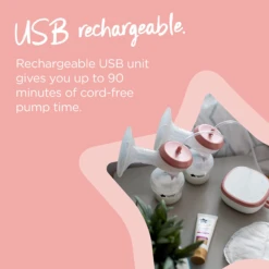 Tommee Tippee Made For Me Double Portable Electric Breast Pump With X2 150ml Bottle - Natural -Best Baby Sale Store Image39