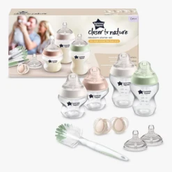 Tommee Tippee Closer To Nature Unisex Newborn Baby Bottle Starter Set - Natural