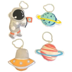 Ladida Space Activity Play & Travel Baby Playmat Gym (From Birth To 6 Months) - Space Grey -Best Baby Sale Store Img2