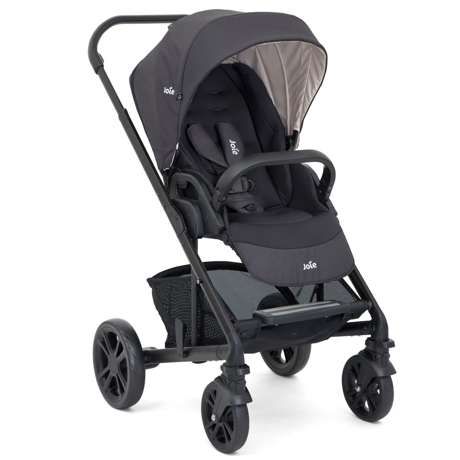 Joie Chrome Trio (I-Snug) Travel System With Carrycot & ISOFIX Base - Ember 4 Joie Chrome Trio (I-Snug) Travel System With Carrycot & ISOFIX Base - Ember - Image 2