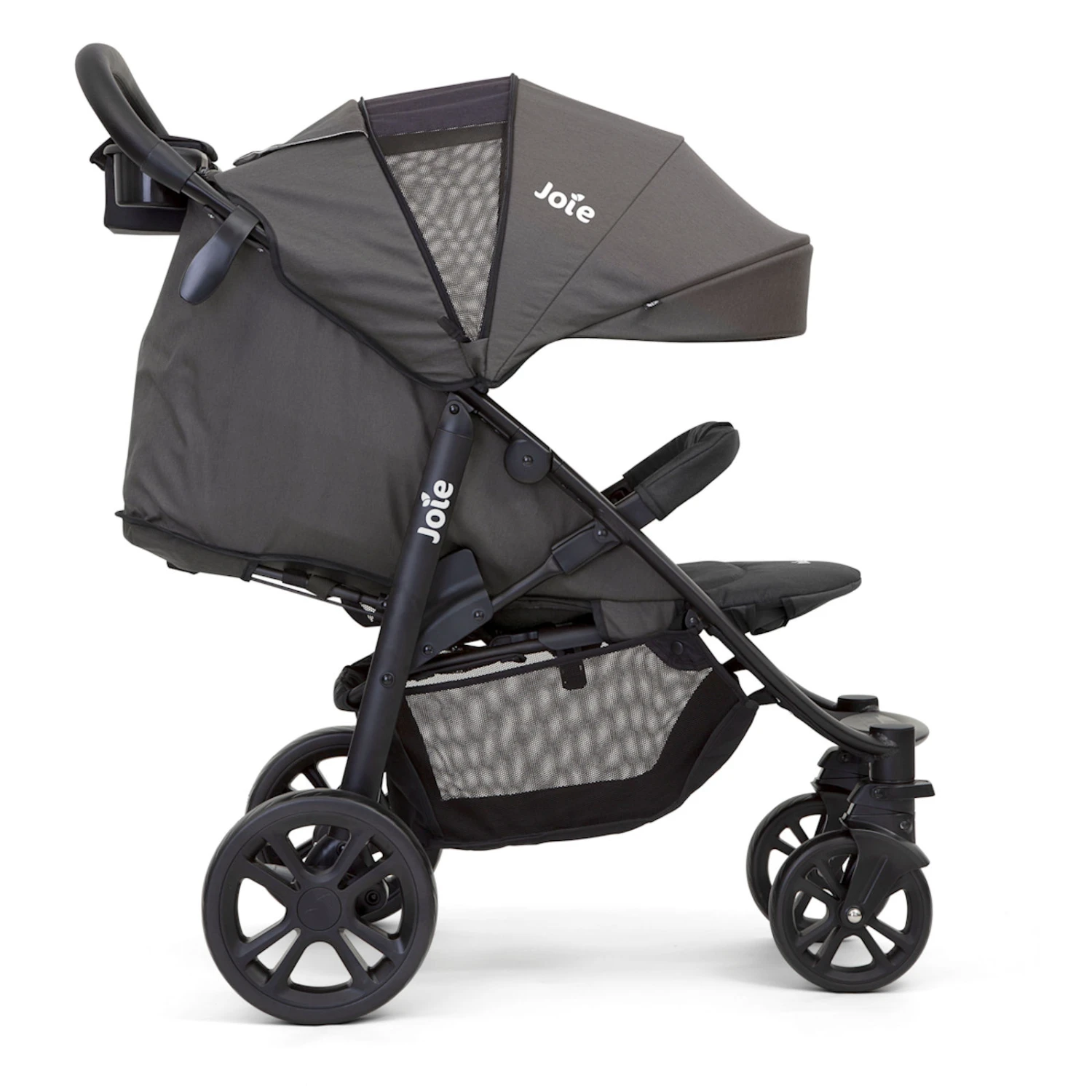 Joie Litetrax 4 Wheel Pushchair Stroller - Coal 5 Joie Litetrax 4 Wheel Pushchair Stroller - Coal - Image 3