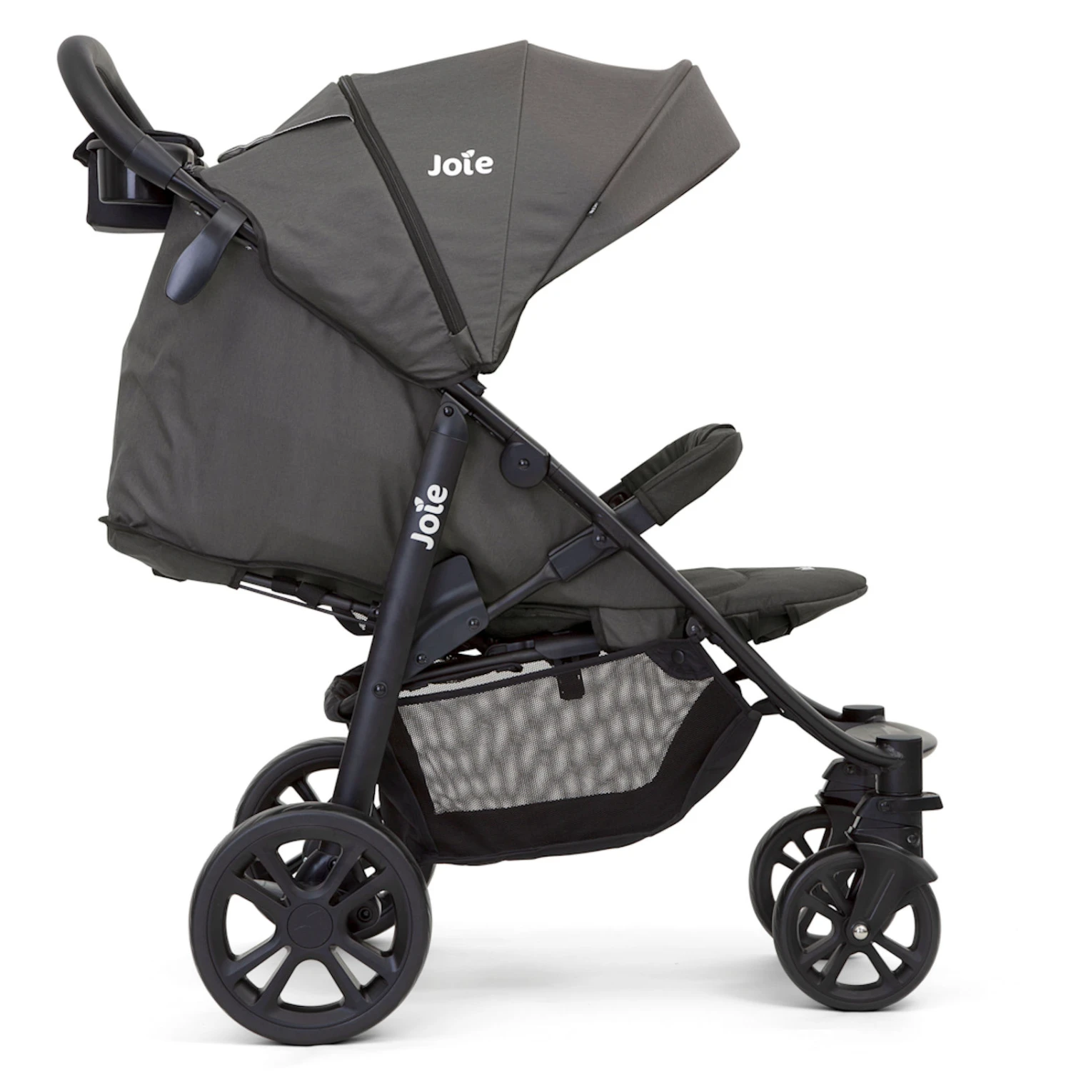 Joie Litetrax 4 Wheel Pushchair Stroller - Coal 7 Joie Litetrax 4 Wheel Pushchair Stroller - Coal - Image 5