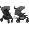 Joie Litetrax 4 Wheel Pushchair Stroller - Coal -Best Baby Sale Store JoieLitetrax4CoalPushchairMain