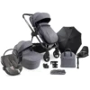 ICandy Lime Lifestyle (Cloud Z2) Travel System Summer Bundle With ISOFIX Base - Charcoal -Best Baby Sale Store LimeBaseZ2 CharcoalHero