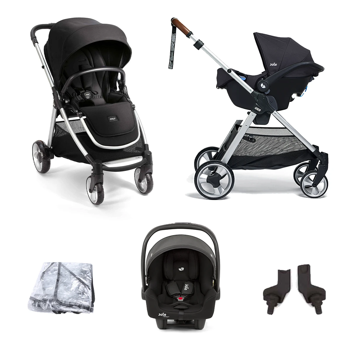 Mamas & Papas Flip XT2 (i-Snug 2 Car Seat) Travel System - Black 3 Mamas & Papas Flip XT2 (i-Snug 2 Car Seat) Travel System - Black