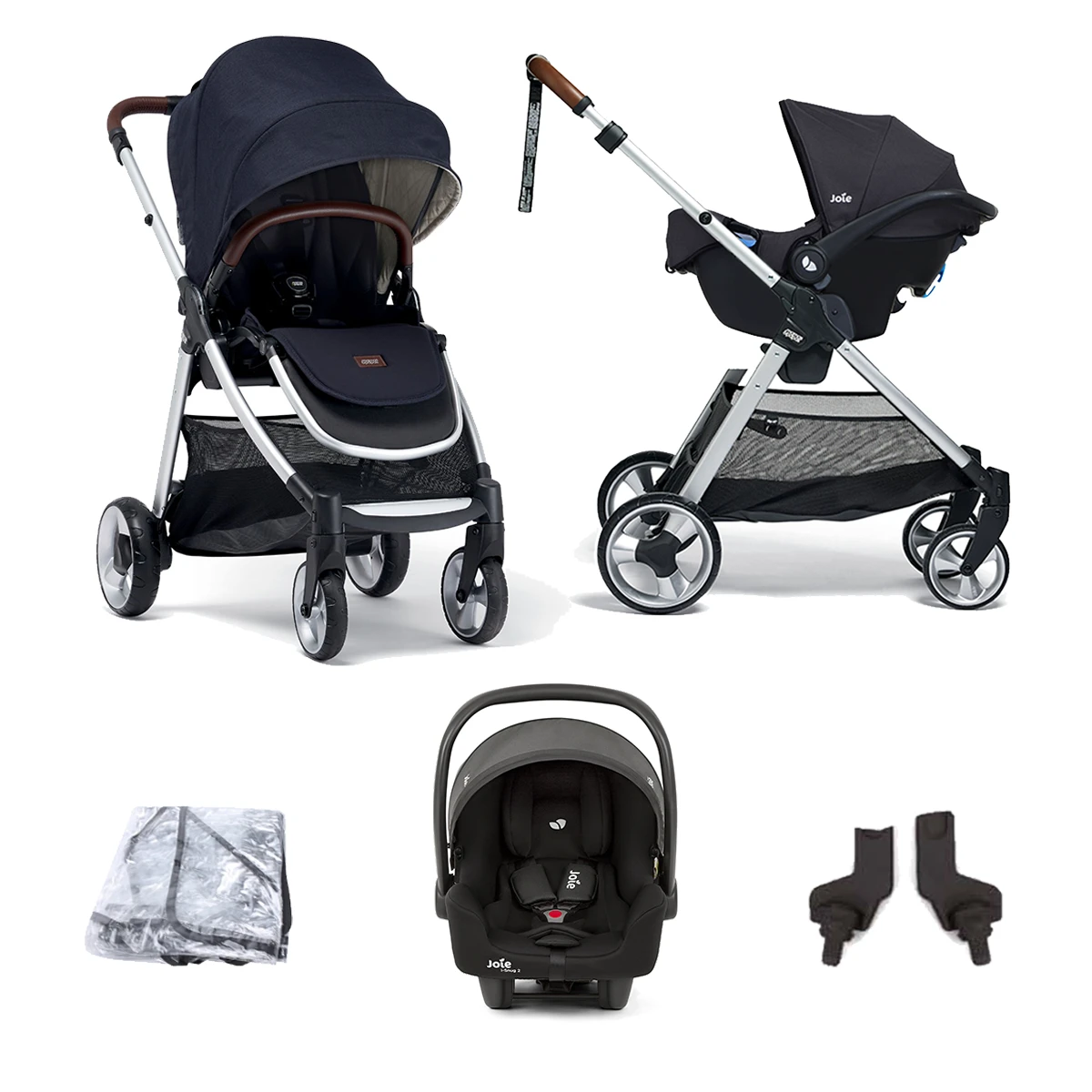 Mamas & Papas Flip XT2 (i-Snug 2 Car Seat) Travel System - Navy 3 Mamas & Papas Flip XT2 (i-Snug 2 Car Seat) Travel System - Navy
