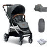 Mamas & Papas Flip XT2 Pushchair With Footmuff, Changing Bag & Raincover - Fossil Grey 1 Mamas & Papas Flip XT2 Pushchair With Footmuff, Changing Bag & Raincover - Fossil Grey -Best Baby Sale Store MPXT2FootmuffBagFossilGrey