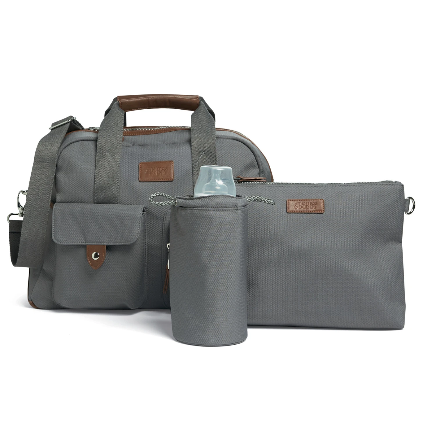 Mamas & Papas Flip XT2 7pc Essentials (i-Snug 2 Car Seat) Travel System - Fossil Grey 9 Mamas & Papas Flip XT2 7pc Essentials (i-Snug 2 Car Seat) Travel System - Fossil Grey - Image 7