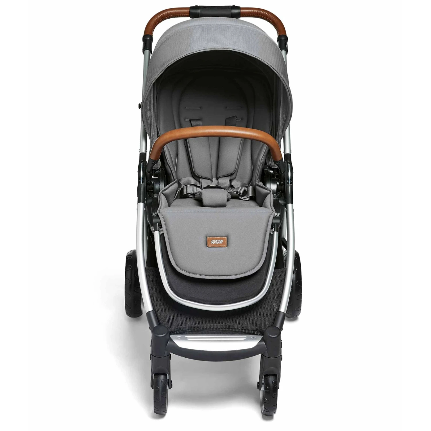 Mamas & Papas Flip XT2 7pc (i-Snug 2 & Lockton 0+123 Car Seat) Travel System With Carrycot & ISOFIX Base - Fossil Grey 10 Mamas & Papas Flip XT2 7pc (i-Snug 2 & Lockton 0+123 Car Seat) Travel System With Carrycot & ISOFIX Base - Fossil Grey - Image 8