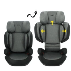 Migo Mirage Luxury ISOFIX Group 2,3 Car Seat (2 Pack) - Grey 14 Migo Mirage Luxury ISOFIX Group 2,3 Car Seat (2 Pack) - Grey -Best Baby Sale Store Mirage5 1