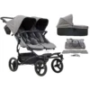 Mountain Buggy Duet Luxury Twin Pushchair With Carrycot Plus - Herringbone 1 Mountain Buggy Duet Luxury Twin Pushchair With Carrycot Plus - Herringbone -Best Baby Sale Store MountainBuggyHerringboneCarycotMain1