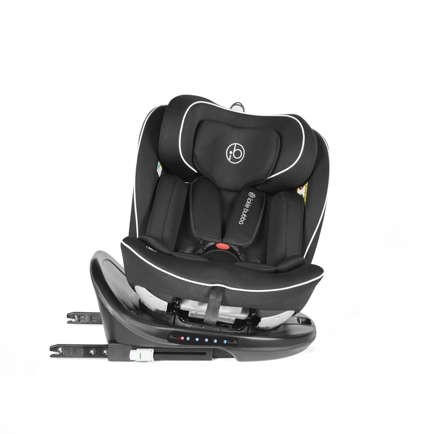 Ickle Bubba I-Size Rotator 360 Spin Group 0+1/2/3 ISOFIX Car Seat - Black 4 Ickle Bubba I-Size Rotator 360 Spin Group 0+1/2/3 ISOFIX Car Seat - Black - Image 2