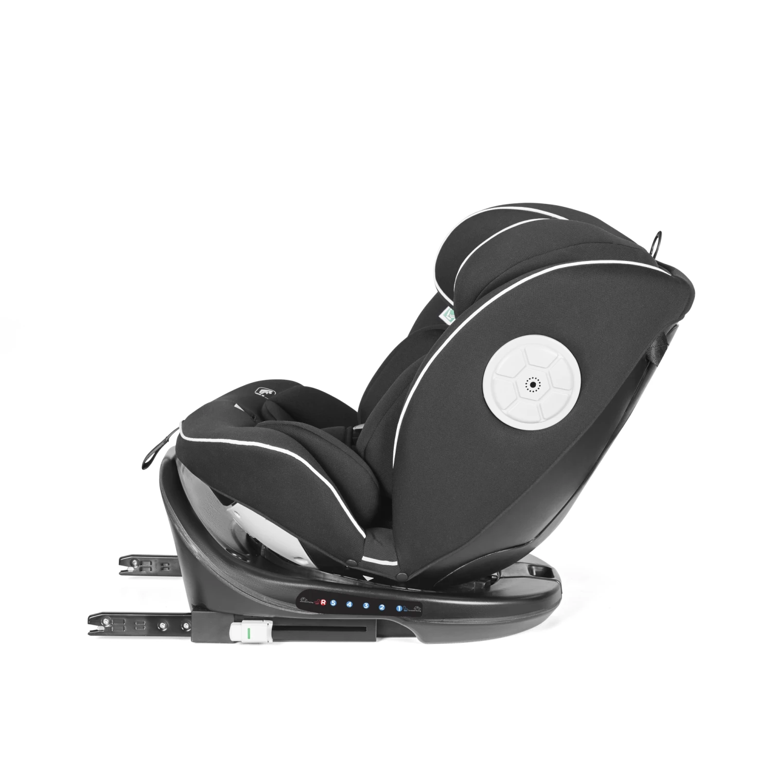 Ickle Bubba I-Size Rotator 360 Spin Group 0+1/2/3 ISOFIX Car Seat - Black 5 Ickle Bubba I-Size Rotator 360 Spin Group 0+1/2/3 ISOFIX Car Seat - Black - Image 3