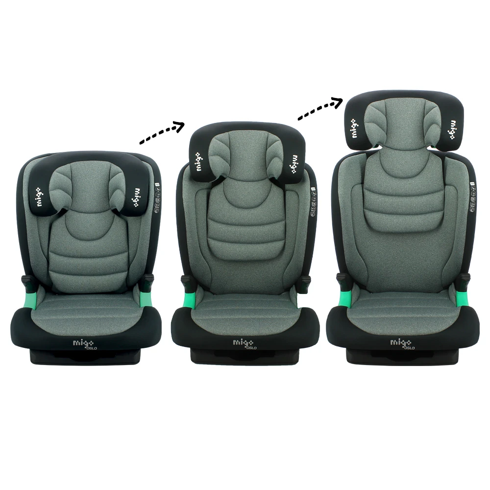 Migo Oslo Luxury I-Size 100-150cm Isofix Group 2,3 Car Seat - Grey 8 Migo Oslo Luxury I-Size 100-150cm Isofix Group 2,3 Car Seat - Grey - Image 6