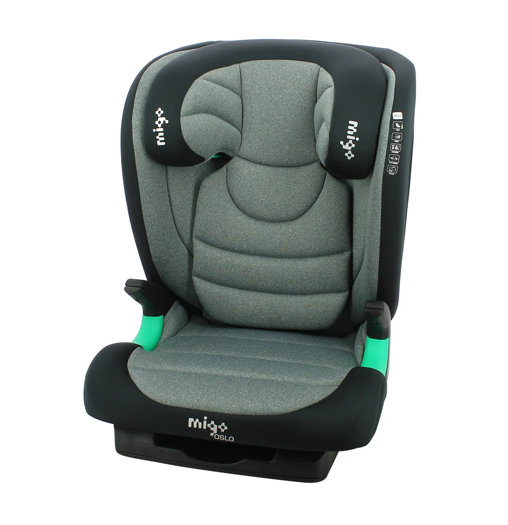 Migo Oslo Luxury I-Size 100-150cm Isofix Group 2,3 Car Seat - Grey 4 Migo Oslo Luxury I-Size 100-150cm Isofix Group 2,3 Car Seat - Grey - Image 2