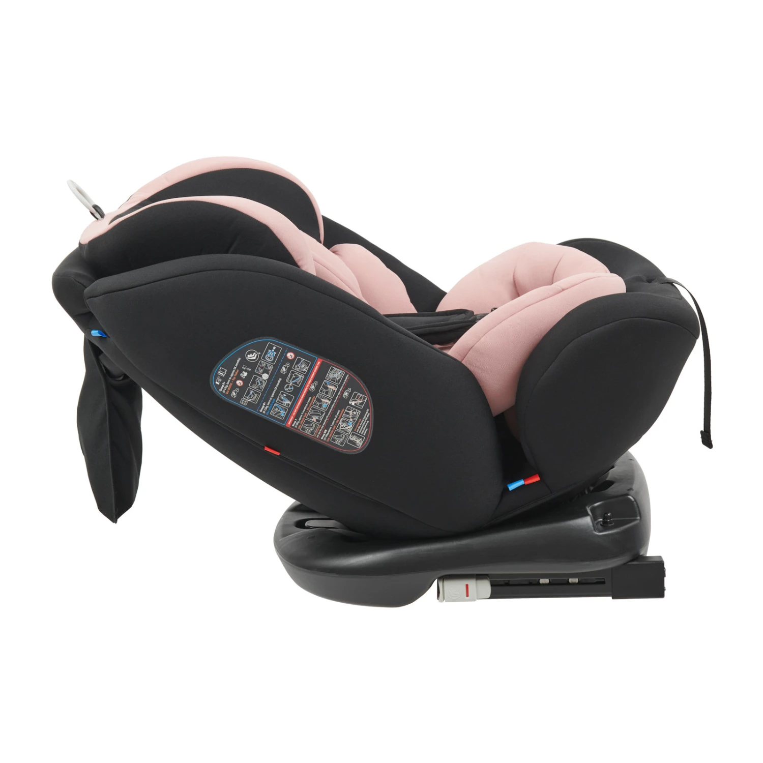 Puggle Lockton 360° Rotate Luxe Group 0+1/2/3 Car Seat - Blush Pink (2 Pack) 10 Puggle Lockton 360° Rotate Luxe Group 0+1/2/3 Car Seat - Blush Pink (2 Pack) - Image 9