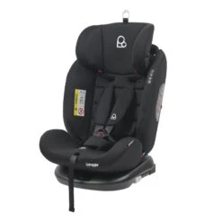 Puggle Lockton 360° Rotate Luxe Group 0+1/2/3 Car Seat - Storm Black 15 Puggle Lockton 360° Rotate Luxe Group 0+1/2/3 Car Seat - Storm Black -Best Baby Sale Store PuggleLockton360RotateCarSeatSideAngle2 StormBlack